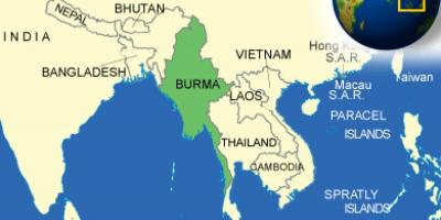 미얀마나 미얀마 맵